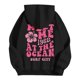 thumbnail image 5 of Sudadera con capucha para mujer, básica, combinable, informal, de moda, ropa de calle, sudadera con estampado de letras Meet Me At The Ocean, polar, cálida, 5 of 5