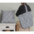 thumbnail image 5 of Soimoi Gray Fabric - By the Yard - 42 Inch Wide - Ikat Geometric Print Fabric - Ethnic and Bohemian Patterns for Trendy Projects Printed Fabric, 5 of 6