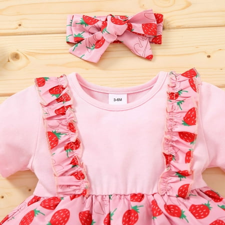 

dmqupv Girls Pink Dress Tulle Dress for Girls Cute Casual Ruffle Princess Outfit Clothes Toddler Little Big Kid Girls Clothing Size 2-10T Pink 18-24M