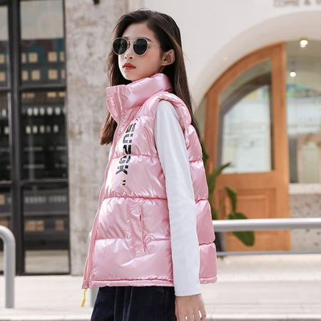 

kpoplk Toddler Puffer Jacket Baby Boys Girls Cartoon car Print Zipper Hoodie Spring Autumn Rain Coat Long Sleeve Casual Outwear(Pink)