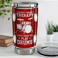 thumbnail image 4 of Drummer Gifts Drummer Tumbler 20oz Stainless Steel Insulated Tumblers Drum Coffee Travel Mug Drumming Gift for Drummers Men Women, 4 of 6