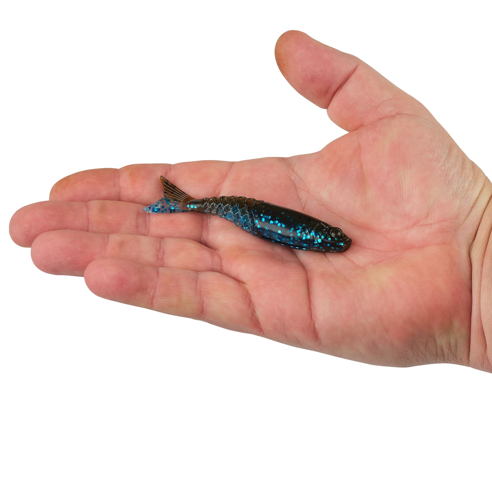 Berkley PowerBait® PowerStinger, 3.5 in, Minnows, Okeechobee Craw (7 Count)