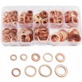 thumbnail image 4 of 200 Uds juntas en Cuivre Rondelles juntas placa resistente 9 tipos M5-M14 Bouchon De Carter D'huile Joint Vidange Moteur Assorti Pour Voiture, 4 of 5