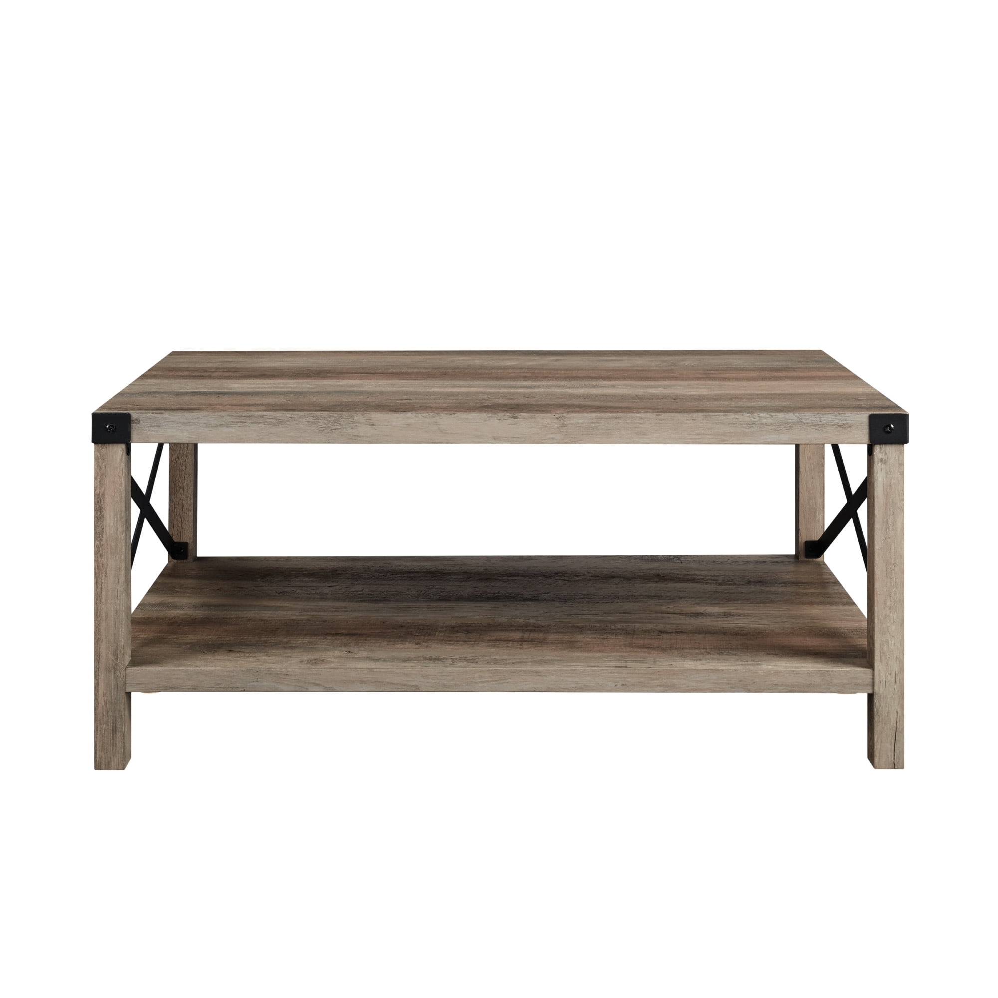 Magnolia Metal X Grey Wash Coffee Table by Desert Fields
