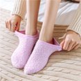 thumbnail image 4 of Ashirexll Womens Ankle Socks, Fuzzy Socks for Women, Winter Thickened Velvet Indoor Yoga Carpet Floor, 4 of 5