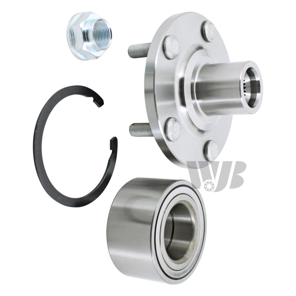 WJB WA930893K Front Wheel Hub Bearing Kit for Toyota Highlander 2013