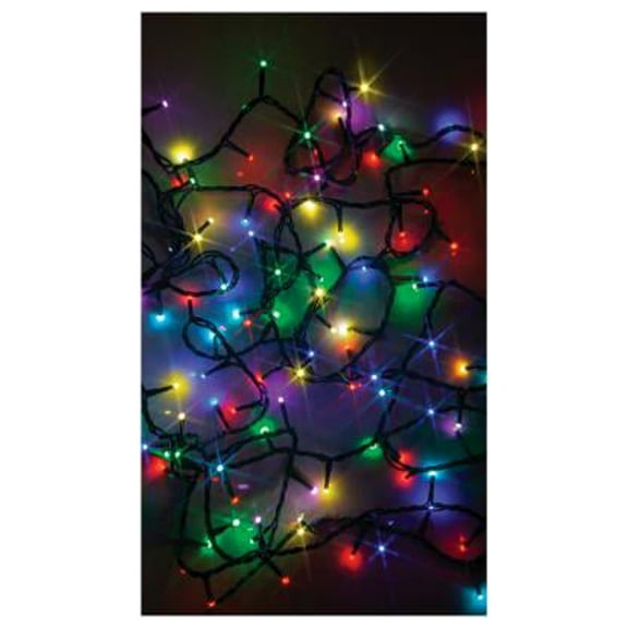 Holiday Wonderland SL100MUTW LED Compact String 100-Light Set, Micro, Twinkling Multi-Color - Quantity 12