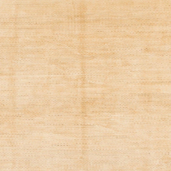Ahgly Company Indoor Square Abstract Brown Gold Solid Area Rugs, 6' Square