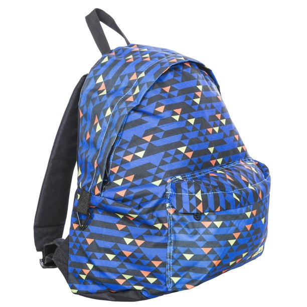 Trespass - Mochila escolar u otros usos Modelo Britt Unisex Niños Niñas (16 litros) - Colegio/Gimnasia/Deporte (Azul diseño azteca)