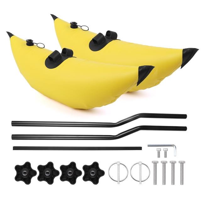 Kayak PVC Inflatable Outrigger Float with Sidekick Arms Rod Kayak Boat Fishing Standing Float Stabilizer System Kit