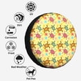 thumbnail image 6 of Kdxio Sea and Sand for Tire Cover Wheel Protectors Tyre Covers Weatherproof Wheel Covers Universal Fit for Trailer Rv SUV Truck Camper Travel Trailers 16 inch, 6 of 8
