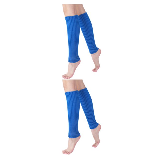 QualitChoice 2pack/lot 90s - Skin-friendly Warmth Fashinable And Trendy Texture Klein Blue 1 2Set