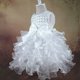 thumbnail image 2 of 0 6 12 18 24 meses Vestido para recién nacidos Perlas Malla Moda Fiesta Princesa Vestido para bebé Regalo de cumpleaños de Navidad Ropa nueva para niños, 2 of 5