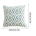 thumbnail image 3 of XWSHYW Almohadas y Fundas Funda de Almohada de Terciopelo con Copos de Nieve, Funda de Almohada de Felpa para Sofá de Oficina, Funda de Cojín Geométrico, Funda de Almohada para Cabecera de Hogar, 3 of 6