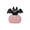 Pink, variant on Cute Halloween Pumpkin Bat Figurine, 2.75x1.57in Resin Ghost Decoration with October 31 Detail, Spooky Fun Accent for Mantel Desk or Party Tabletop Display White