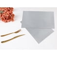 thumbnail image 6 of Unique Bargains Set of 6 Sparkle Placemats for Kitchen Dining Table Decor Silver, 6 of 7