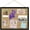 Dark Border Color, variant on Cork Board Bulletin Board - 15.7 X 12 Inches Vision Board Wood Frame Corkboard Message Board Wall Mounted Pin Board for School, Home & Office (with Pins, Eye Bolts, Gaskets, Screws)