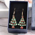 thumbnail image 4 of Pendiente de botón de Nad: 1 par de regalos de Nad hipoalergénicos, joyería festiva para mujeres, adolescentes, niñas, pendientes colg - árbol de Nad Sunnimix pendiente de tema de navidad, 4 of 8