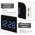thumbnail image 5 of Soimiss Digital Alarm Clock for Home with Large LED Display Temperature USB Black, 5 of 6