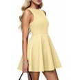 thumbnail image 4 of PRETTYGARDEN A Line Dresses for Women Elegant Classy Sleeveless Summer Short Tank Cocktail Party Spring Mini Dress, 4 of 8