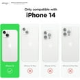 thumbnail image 3 of elago Compatible with iPhone 14 Case, Liquid Silicone Case, Full Body Protective Cover, Shockproof, Slim Phone Case, Anti-Scratch Soft Microfiber Lining, 6.1 inch (Stone), 3 of 9