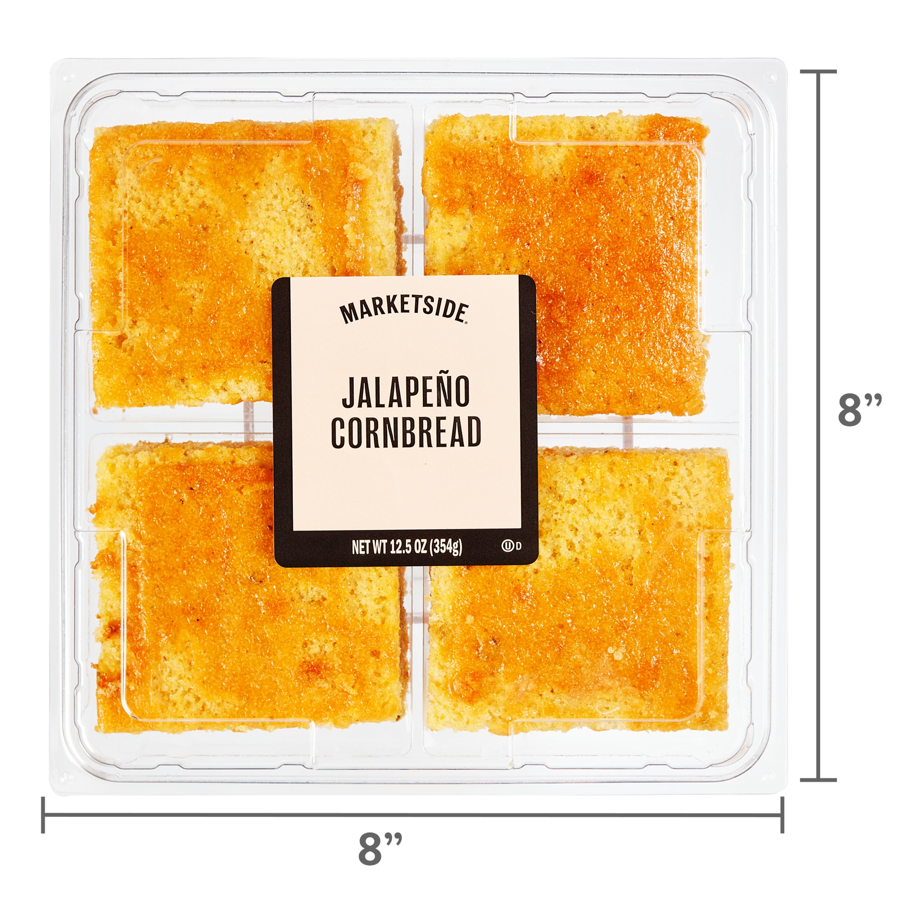 Marketside Jalapeno Cornbread, 12.5 oz, 4 Count