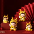 thumbnail image 6 of vnanda Cartoon Baby Dragon Figure 2024 Chinese New Year Lucky Dragon Figurine Adorable Cartoon Animal Model for Home Office Decoration Dragon Ornament, 6 of 8