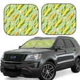 thumbnail image 1 of Balery Fresh Sweet Corn Parasol para parabrisas de coche de 2 piezas | Parasol plegable para parabrisas delantero de coche para la mayoría de sedanes-Large, 1 of 6