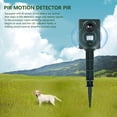 thumbnail image 4 of MTFun Waterproof Solar Ultrasonic Outdoor Animal Pest Repellent Outdoor Dog Cat Bird Animal & Pest Control with Powerful LED Strobe Lights, Motion-Activated, 4 of 9