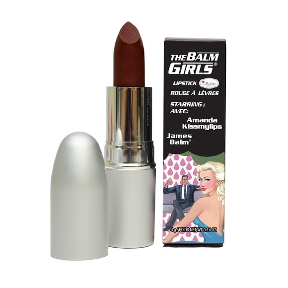 Lápiz labial The Balm Girls Amanda Kissmylips Vanilla-Mint 4g