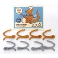 thumbnail image 2 of The Roo is an innovative plastic food clip designed to securely reseal soft plastic bags, such as bread and bagels., 2 of 5