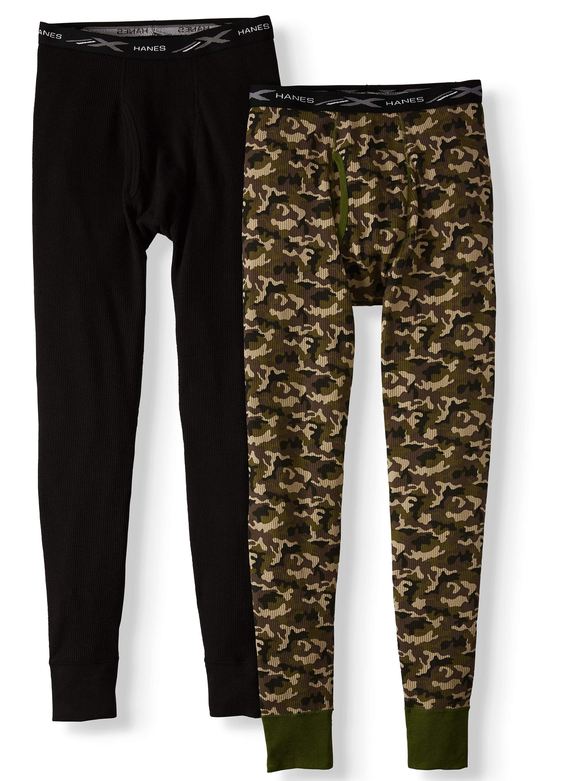 Hanes Hanes Men's SUPER VALUE 2 Pack XTemp Thermal Waffle Pant