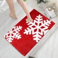 thumbnail image 6 of Xuniizn Christmas Door Mat Xmas Welcome Christmas Mat Non-Slip and Washable Winter Doormat Rubber Back Snowflakes Door Mat Rugs for Indoor Outdoor, Christmas Decorations for Home, 6 of 7