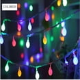 thumbnail image 5 of Guirnalda de luces LED con copos de nieve para Año Nuevo, decoración navideña para el hogar, guirnalda colgante, adorno para árbol de Navidad, regalo de Navidad, 5 of 5