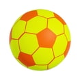thumbnail image 2 of Dwellin Kids Foam Soccer Ball 8.27 Inch Mini Soft Silent Football Indoor Outdoor Toy Balls for Training Kicking Realistic Bounces Quiet Practice Orange, 2 of 8