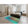 thumbnail image 5 of Ahgly Company Machine Washable Indoor Rectangle Transitional Light Sea Green Area Rugs, 6' x 9', 5 of 7