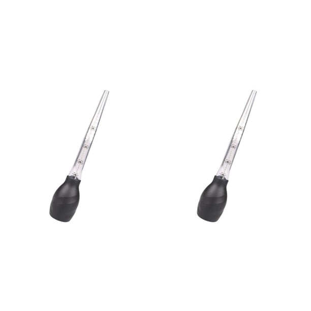 Ounissouiy Inyector de condimentos de cocina con cuentagotas de aceite Baster de pavo, tubo de caída, herramienta de cocina, jeringa de alimentos con No.1 2piezas Ounissouiy CBP584805