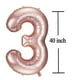 thumbnail image 1 of Globos de 30 números de oro rosa Big Giant Jumbo Large Number 30 Globos de Mylar de lámina COLORFUL ELVES COLORFUL ELVES, 1 of 2