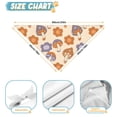 thumbnail image 6 of Dog Bandana 2 Pack,Colorful Mushroom Star Dark Pattern Bandanas for Dogs,Cat Bandana,Small/ Large Dog Bandana 2 Size,Dog Bandanas, 6 of 6
