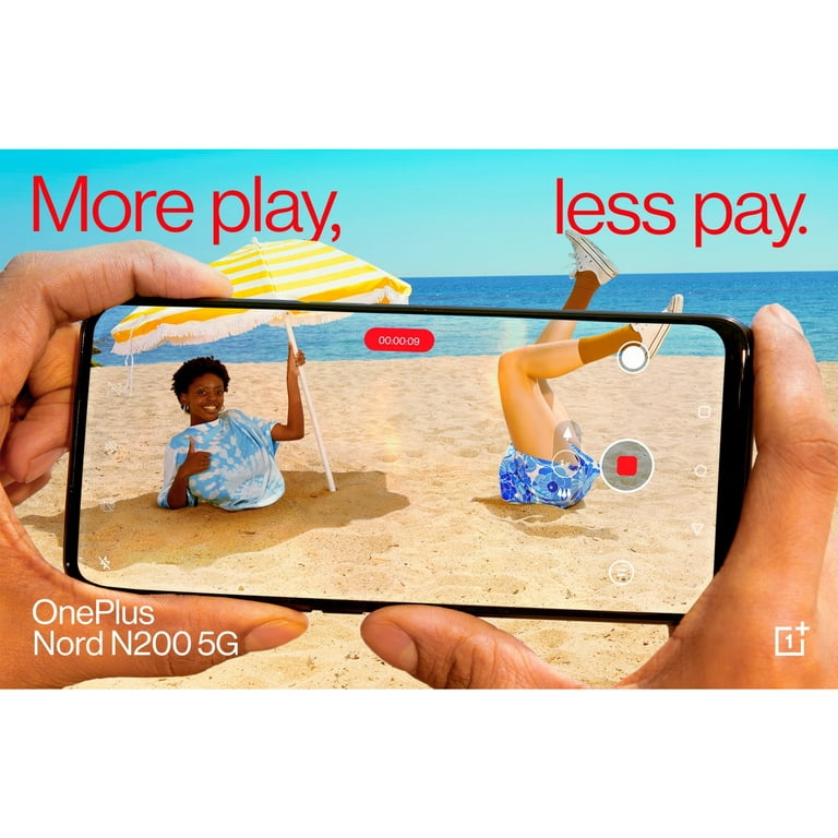 OnePlus Nord N200 5G 64GB (Unlocked) Blue Quantum DE2117 - Best Buy