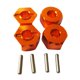 thumbnail image 1 of Vogacara RCGOFFLOW-Soporte hexagonal de rueda fuerte de aleación de aluminio para adaptador 1/16 HSP 94186, pieza de coche de control remoto, Kits de construcción modelo Naranja, 1 of 6