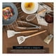 thumbnail image 3 of Juego de Utensilios de Cocina Silicona y Madera Accesorios para Cocinar, 12 pzas (Marfil), 3 of 7