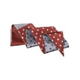 thumbnail image 4 of INSPIRE CHIC Women's Chic Polka Dots Neckerchief Skinny Scarves Hair Band Ribbon Red Small Dot, 4 of 5