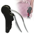 thumbnail image 1 of Lever Corkscrew Wine Bottle Opener - Ergonomic Handle - Non-Slip - Multifunctional Quick Open Beverage Bottle Tool - Essential Home Bar Supplies, 1 of 9