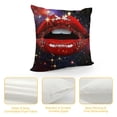 thumbnail image 4 of Pratyus Stars Hologram Square Pillow Cover Case for Cushions Sofa Bed Outdoor Decoration 1PC 22x22in, 4 of 5