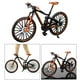 thumbnail image 5 of 1:10 modelo miniatura de montaña decoración de s colecciones de juguetes para , regalos de cumpleaños Naranja CUTICAT Miniatura de Bicicleta Diecast, 5 of 7