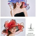 thumbnail image 4 of Cheers US Women's Church Derby Dress Fascinator Bridal Cap British Tea Party Wedding Hat, 4 of 7