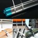 thumbnail image 4 of 110 Pieces Stainless Steel Hose Clamp 300 * 4.6mm Stainless Steel Cable Tie, for Exhaust Winding, Bundled Cables, Maintain Fences, 4 of 5