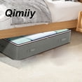 thumbnail image 5 of Qimiiy Foldable Under Bed Storage Bins with Lid, Clothes & Quilt Organizers and Storage Cubes, Heavy-Duty Organizing Containers for Closet, Bedroom, Dorm and Office, 5 of 6