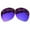 Violet MirrorCoat Polarized, variant on Vonxyz Stealth Black Polarized Lenses Replacement for Oakley Crosshair New 2012 OO4060 Sunglass
